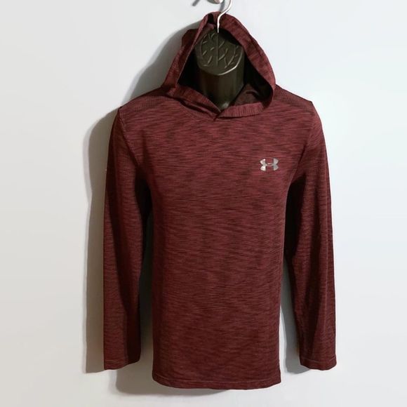 Under Armour Other - Under Armour Men’s Maroon/Red Hoodie Sweatshirt
